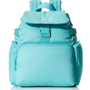 Vera Bradley Women's Cotton Utility Backpack Bookbag Turquoise Sky
